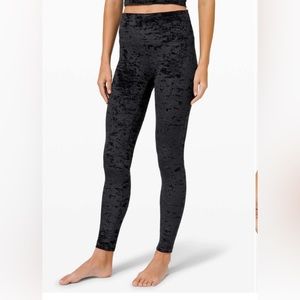 Lululemon Wunder Lounge High-Rise Tight 28" *Crushed Velvet